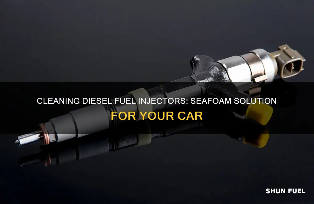 how to clean diesel fuel injectors with seafoam