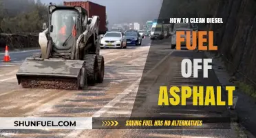 Cleaning Diesel Spills: Effective Ways to Remove Asphalt Stains