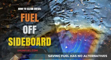 Cleaning Diesel Fuel Off Your Sideboard: A Step-by-Step Guide