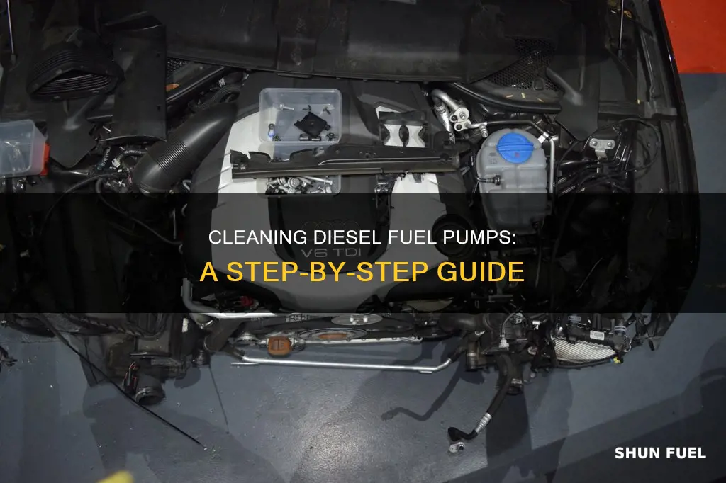 how to clean diesel fuel pump