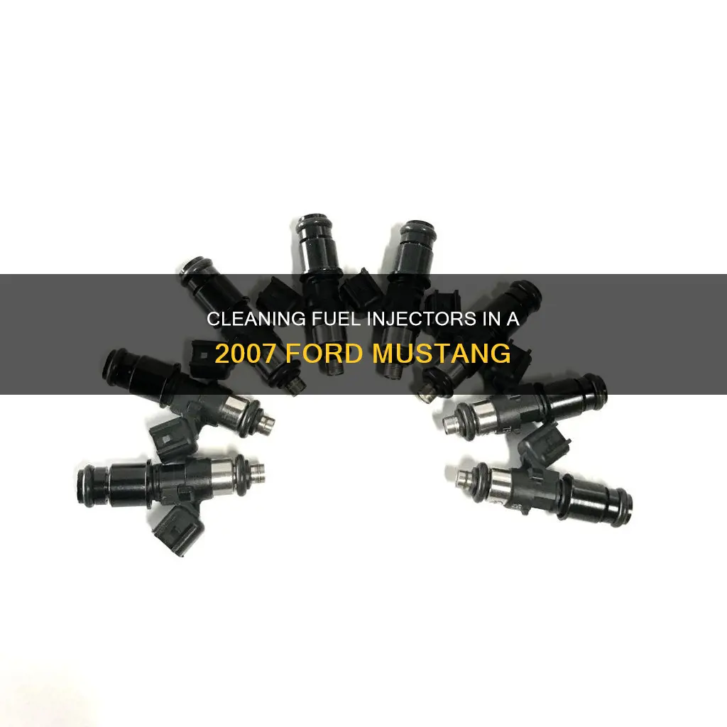 how to clean dirty fuel injectors 2007 ford mustang