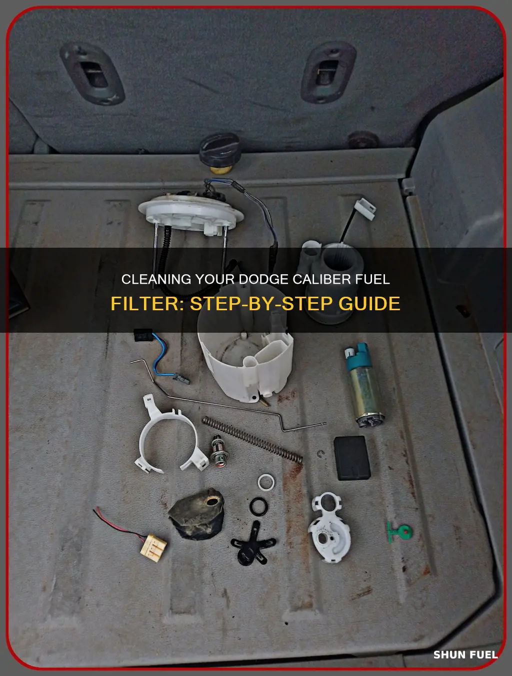 how to clean dodge caliber fuel filter