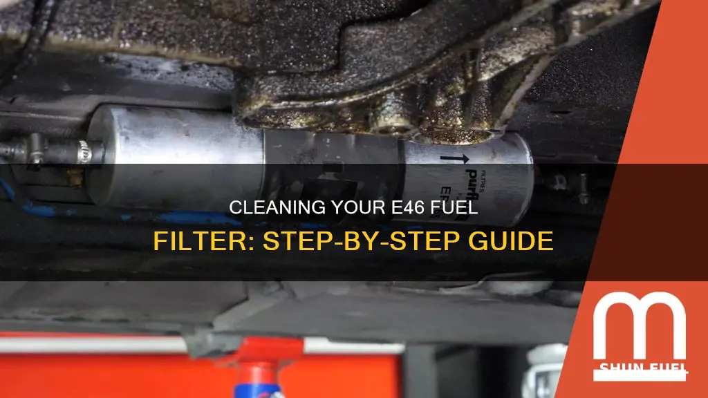 how to clean e46 fuel filter
