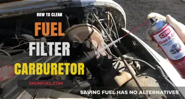 Cleaning Fuel Filter Carburetor: DIY Guide