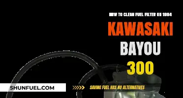 Cleaning Your 1994 Kawasaki Bayou 300 Fuel Filter: Step-by-Step Guide
