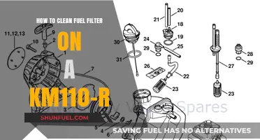 Cleaning the Fuel Filter on a KM110-R: Step-by-Step Guide