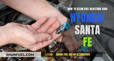 Cleaning Fuel Injectors in a 2010 Hyundai Santa Fe