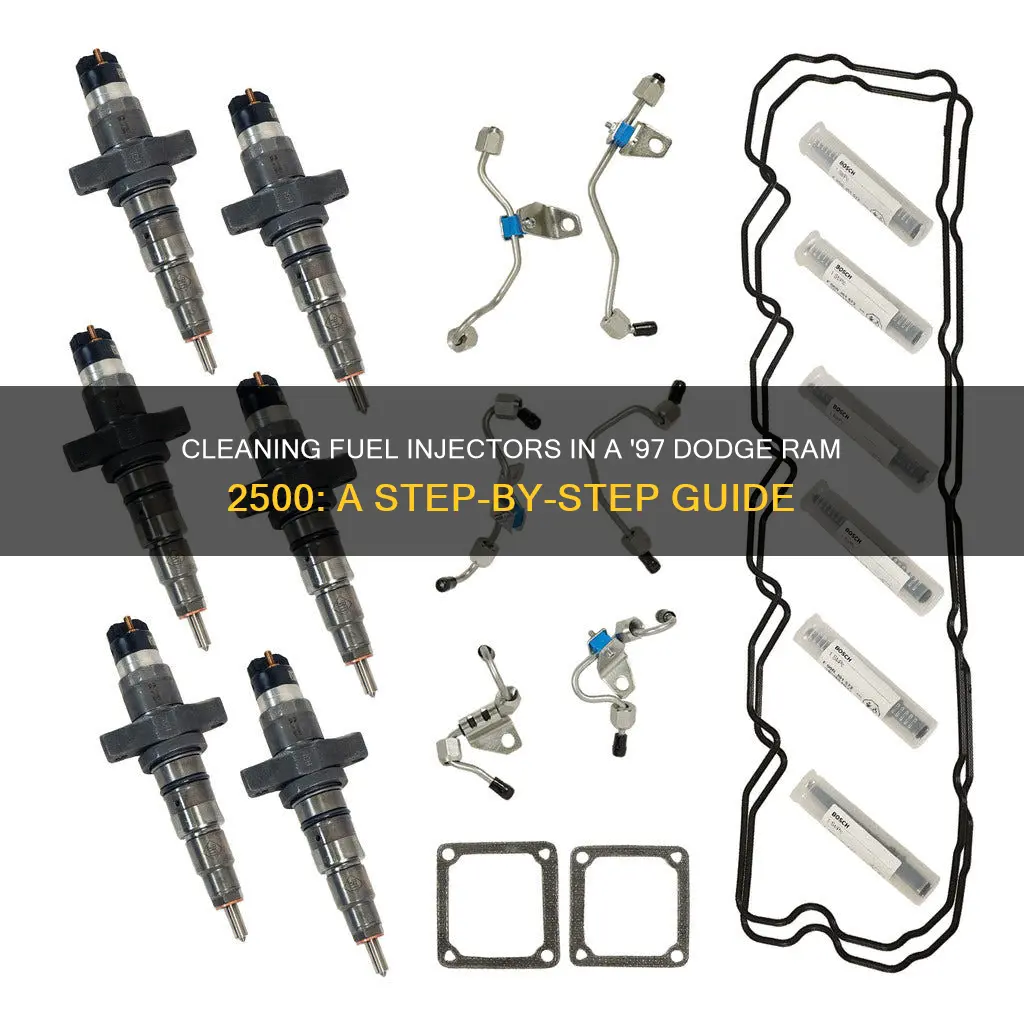 how to clean fuel injectors 97 dodge ram 2500
