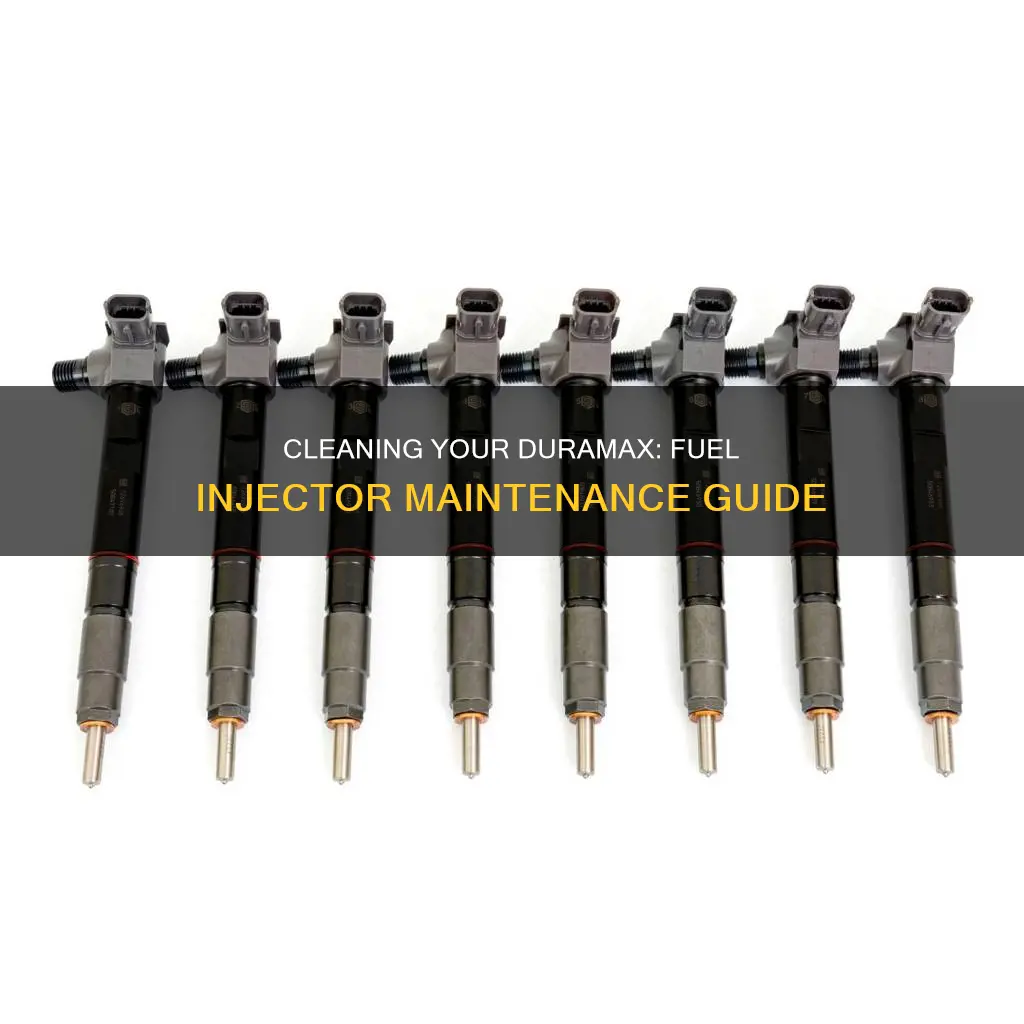 how to clean fuel injectors duramax