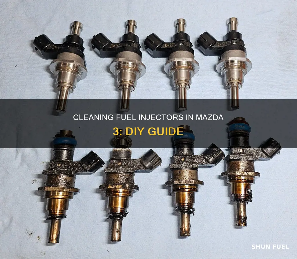 how to clean fuel injectors mazda 3