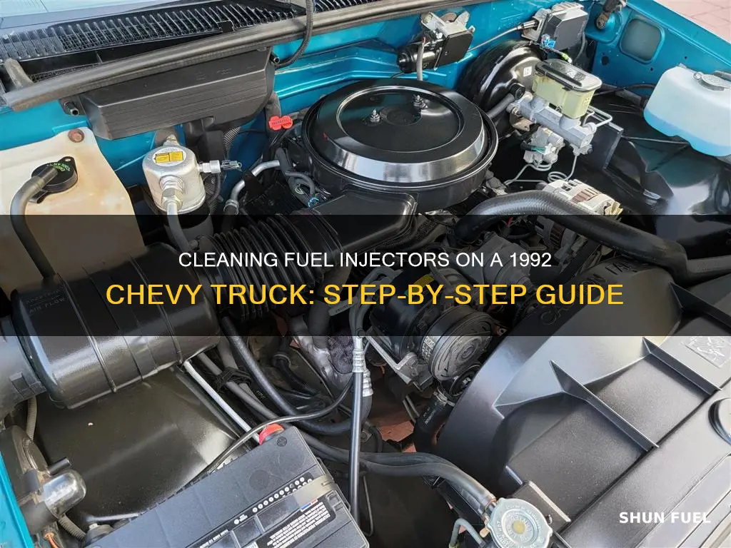 how to clean fuel injectors on 1992 chevy truck