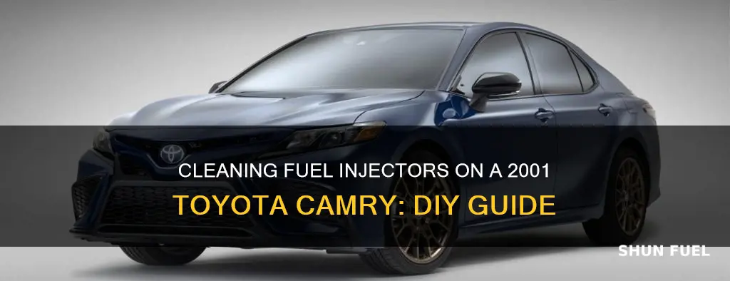 how to clean fuel injectors on 2001 toyota camry