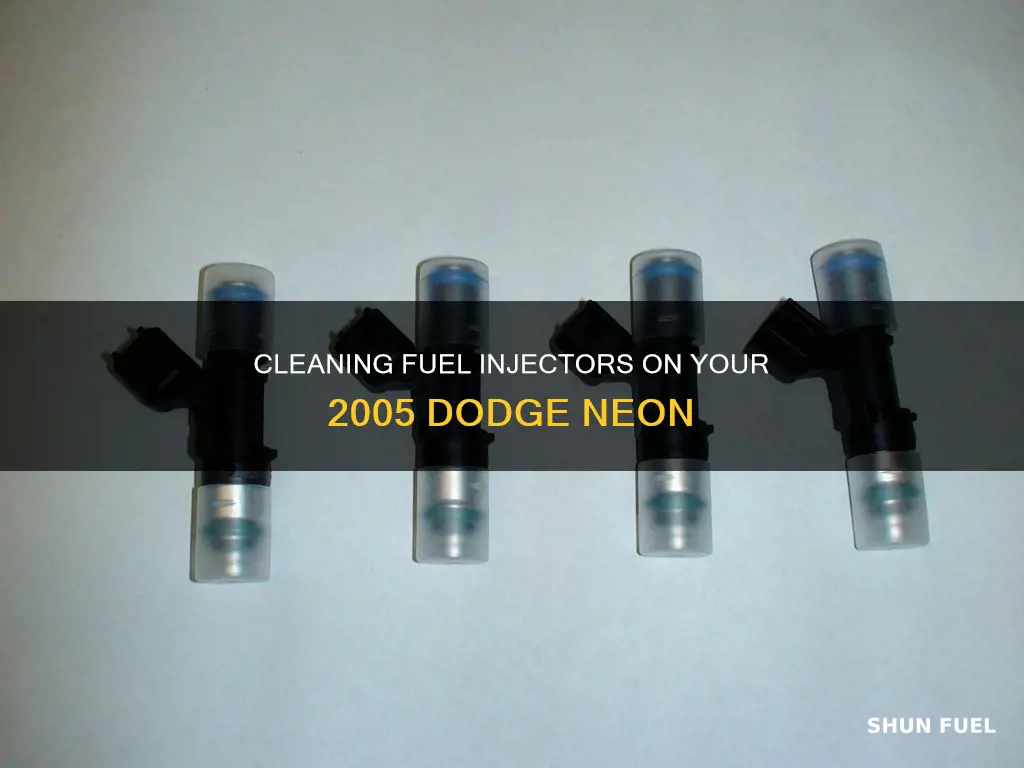 how to clean fuel injectors on 2005 dodge neon