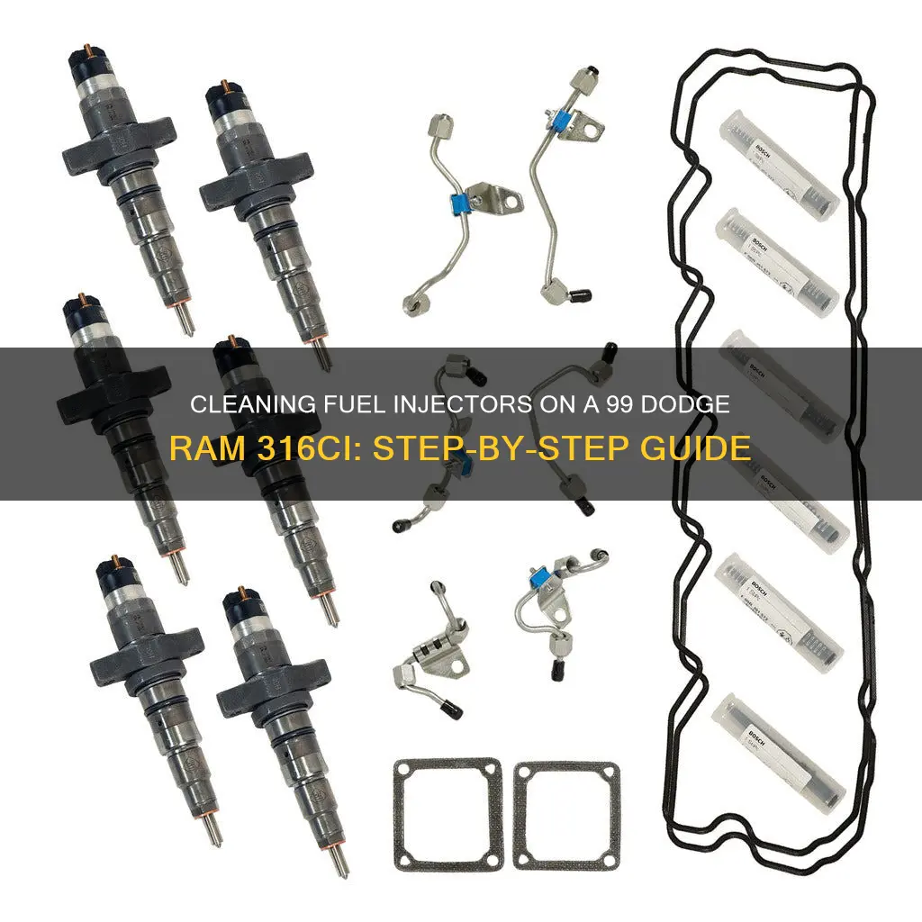 how to clean fuel injectors on 99 dodge ram 316ci