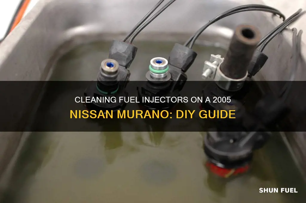 how to clean fuel injectors on nissan murano 2005