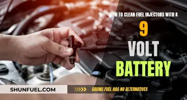 Cleaning Fuel Injectors: 9-Volt Battery Method