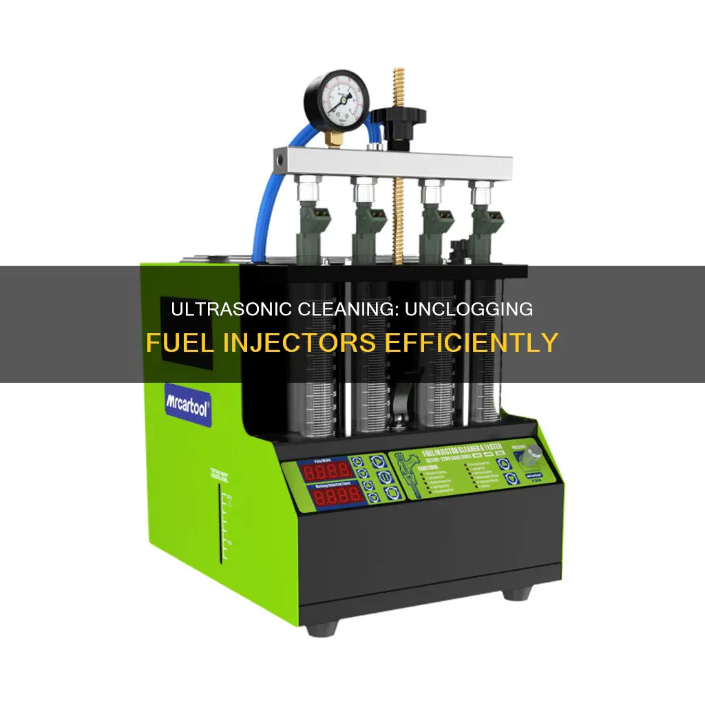 how to clean fuel injectors with ultrasonic cleaner