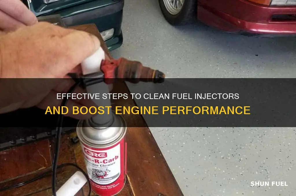 how to clean fuel inkectors