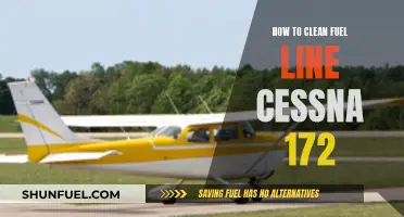 Cleaning Cessna 172 Fuel Lines: A Step-by-Step Guide