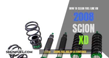 Cleaning the Fuel Line in a Scion xD: Step-by-Step Guide