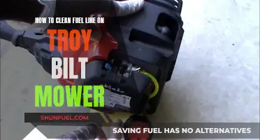 Troy Bilt Mower Fuel Line Cleaning: A Step-by-Step Guide