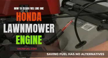 Lawnmower Fuel Line Cleaning: A Step-by-Step Guide for Honda Engines