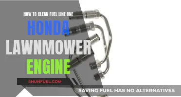 Cleaning Honda Lawnmower Fuel Lines: A Step-by-Step Guide