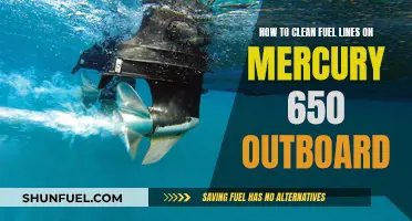Cleaning Fuel Lines: Mercury 650 Outboard Maintenance Guide