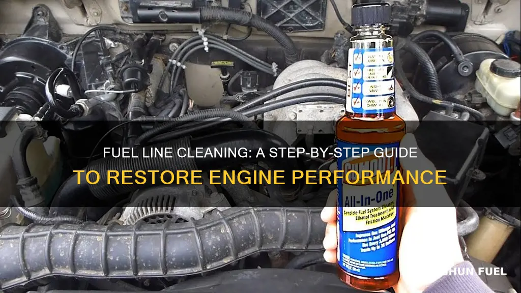 how to clean fuel lines