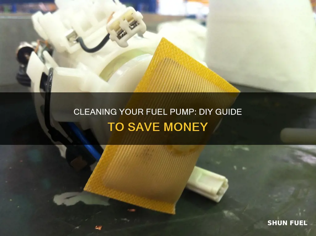 how to clean fuel pump instead of replacement