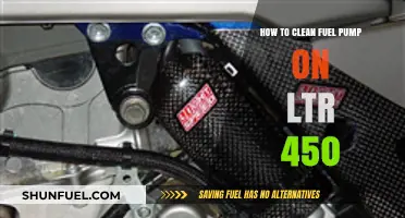 Step-by-Step Guide to Cleaning Your LTR 450 Fuel Pump