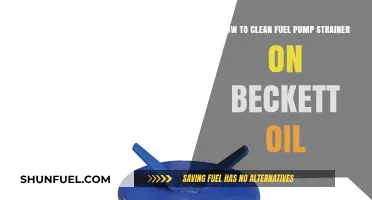 Step-by-Step Guide to Cleaning Beckett Oil Fuel Pump Strainer