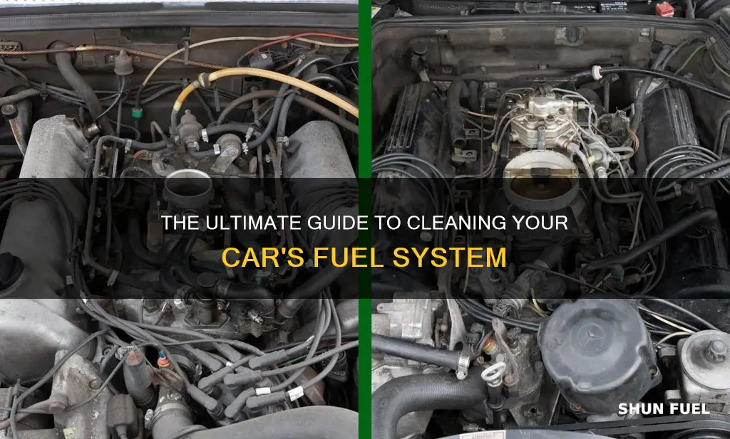 how to clean fuel system on car