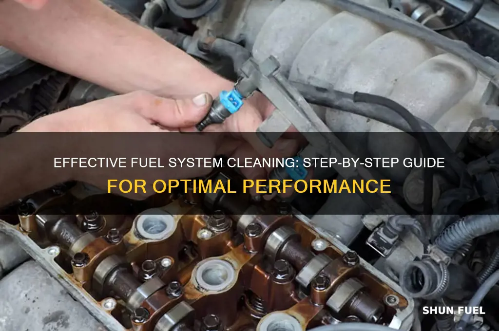 how to clean fuel systoms