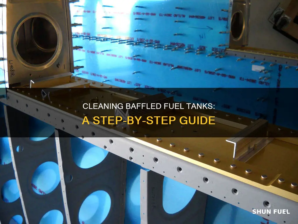 how to clean fuel tank with baffles