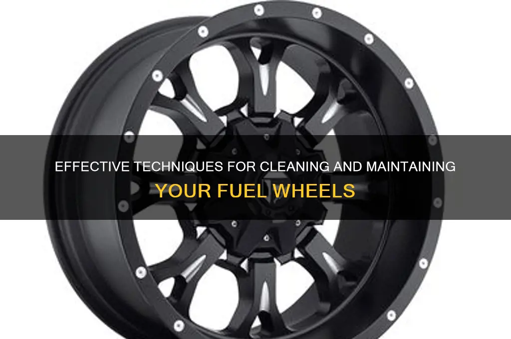 how to clean fuel wheels