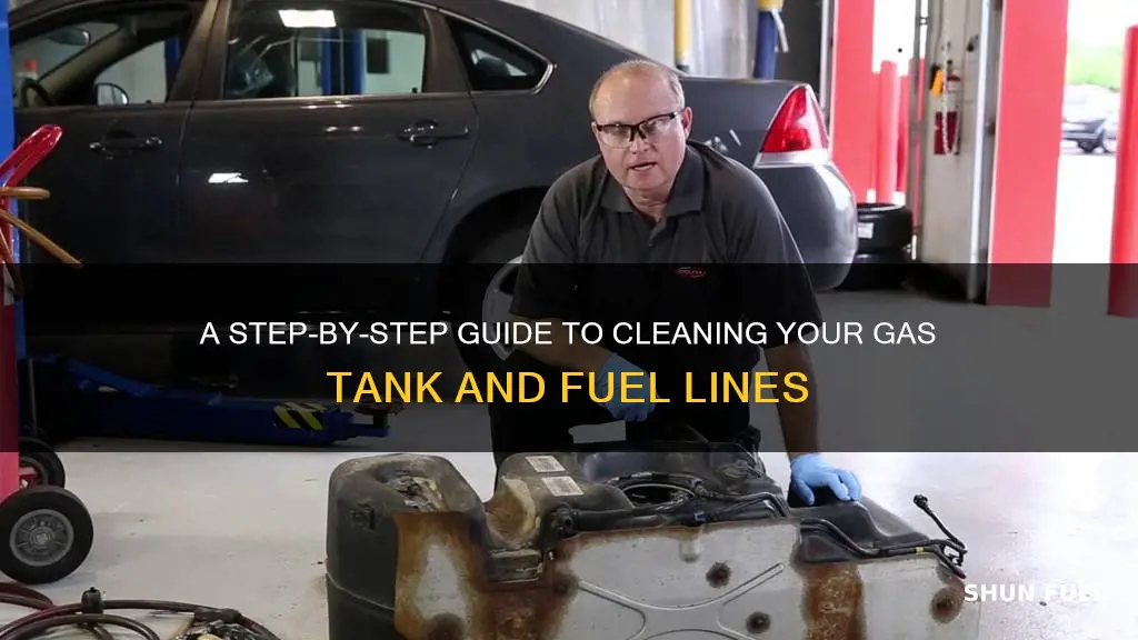 how to clean gas tank and fuel lines