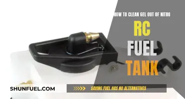 Cleaning Gel Out of Your Nitro RC Fuel Tank