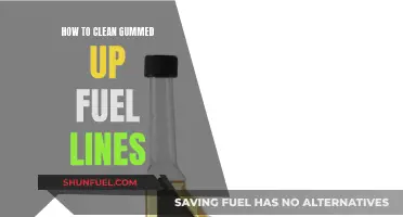 Revive Your Ride: A Guide to Cleaning Gummed Fuel Lines