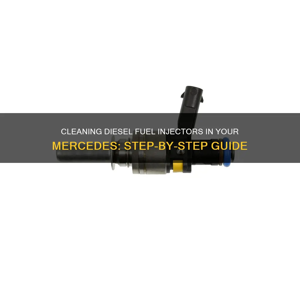 how to clean mercedes diesel fuel injectors