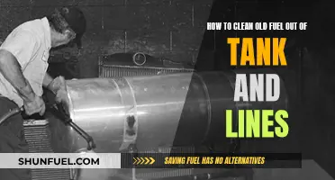 Clearing Old Fuel: Tank and Line Cleaning Guide