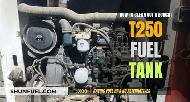 Cleaning a Bobcat T250 Fuel Tank: Step-by-Step Guide