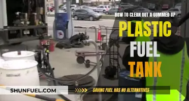 Clearing a Gunked Fuel Tank: DIY Cleaning