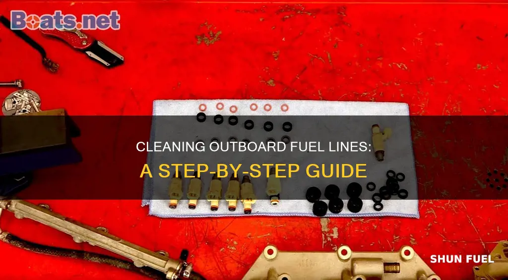 how to clean outboard fuel line