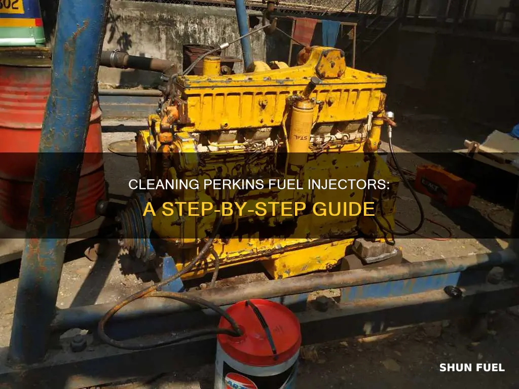 how to clean perkins fuel injectors