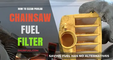 Cleaning Your Poulan Chainsaw: Fuel Filter Maintenance
