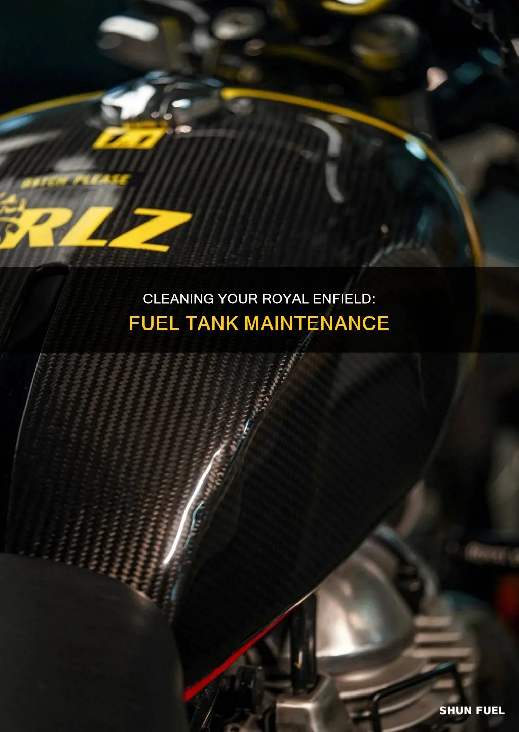 how to clean royal enfield fuel tank