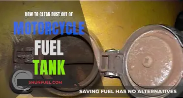 Cleaning Rust from Your Motorcycle Fuel Tank