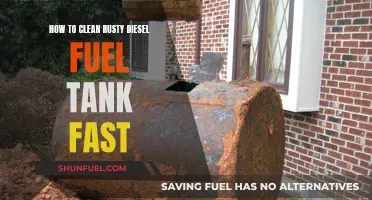 Quickly Cleaning Rusty Diesel Tanks: DIY Guide