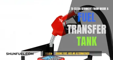 Cleaning Fuel Transfer Tanks: Removing Sediment